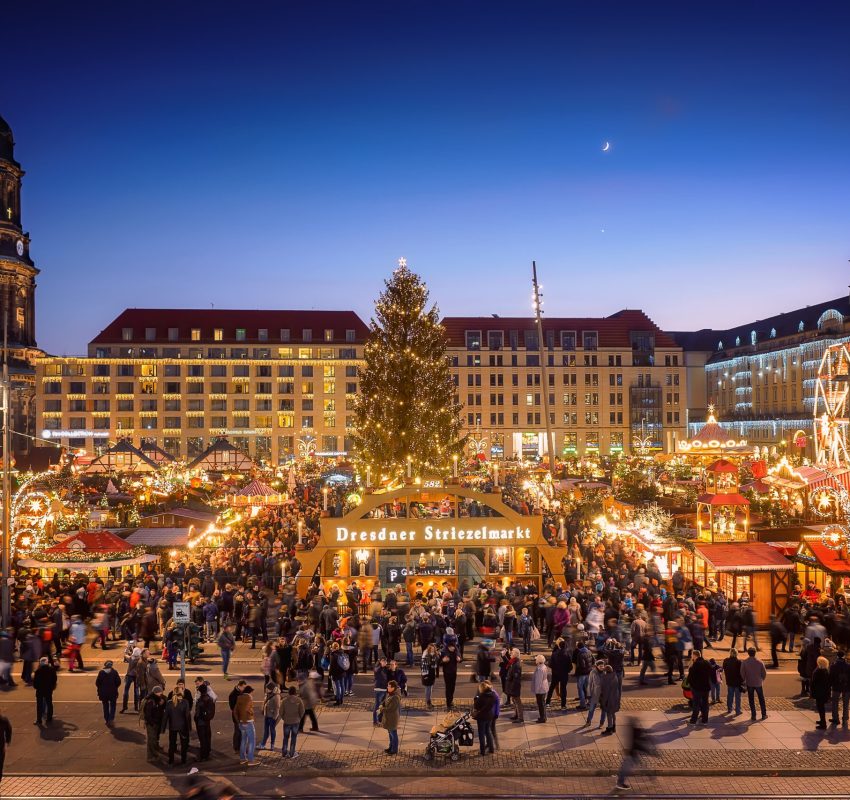 Der Dresdner Striezelmarkt